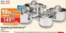 E.Leclerc Komplet garnków berry Dajar oferta