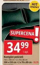 E.Leclerc Komplet pościeli 200 x 220 cm + 2 70 80 oferta