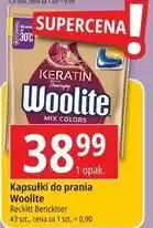 E.Leclerc Kapsułki do prania mix colors Woolite Keratin oferta