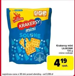 Globi Krakersy solone Lajkonik Mini oferta
