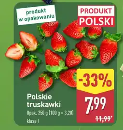 ALDI Polskie truskawki oferta