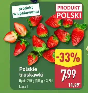 ALDI Polskie truskawki oferta