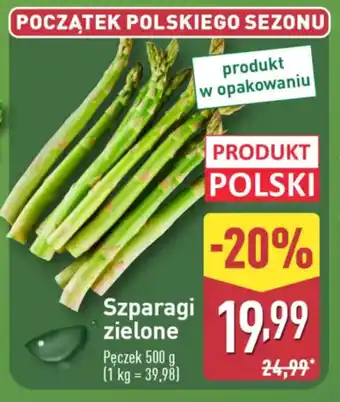 ALDI Szparagi zielone oferta