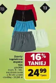 Carrefour Szorty kąpielowe męskie s-3xl Tex oferta