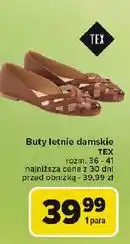 Carrefour Buty letnie damskie Tex oferta