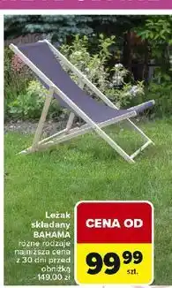 Carrefour Market Leżak bahama oferta
