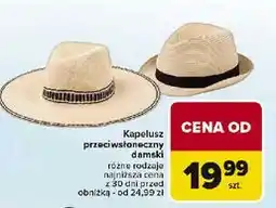 Carrefour Kapelusz damski oferta