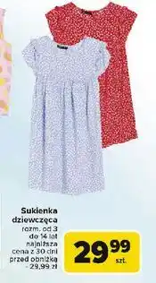 Carrefour Sukienka dziewczęca 3-14 lat oferta