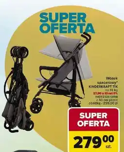 Carrefour Wózek spacerowy tik Kinderkraft oferta