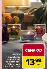 Carrefour Świeca zapachowa w szkle oferta