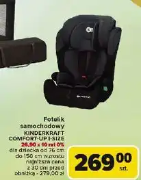 Carrefour Fotelik samochodowy comfort up i size Kinderkraft oferta