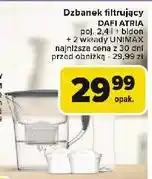Carrefour Dzbanek atria 2.4 l + bidon 2 wkłady unimax Dafi oferta