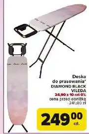 Carrefour Deska do prasowania diamond plus Vileda oferta