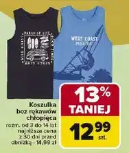 Carrefour Koszulka bez rękawów chłopięca 3-14 lat oferta