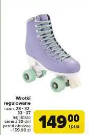 Carrefour Wrotki regulowane queenie rozm. 33-37 Spokey oferta