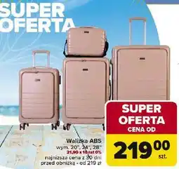 Carrefour Walizka abs 28 oferta