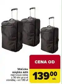 Carrefour Walizka abs oferta