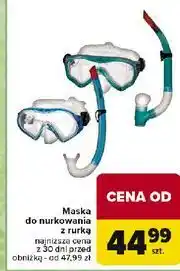 Carrefour Maska do nurkowania z rurką oferta