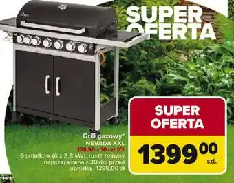 Carrefour Grill gazowy nevada Activa Mastercook oferta