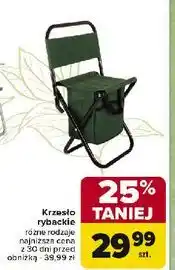 Carrefour Krzesło rybackie oferta