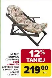 Carrefour Leżak borneo oferta