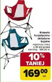 Carrefour Krzesło turystyczne składane oferta