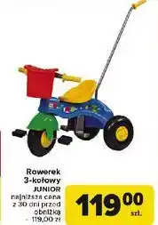 Carrefour Rower 3 kołowy oferta