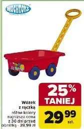 Carrefour Wózek duży z rączką Mochtoys oferta