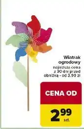 Carrefour Wiatrak ogrodowy oferta