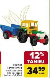 Carrefour Traktor z przyczepą oferta