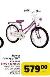 Carrefour Rower dziecięcy 20 Kimkids oferta