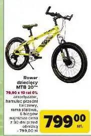 Carrefour Rower dziecięcy mtb 20 oferta