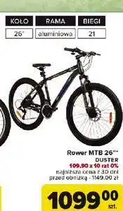 Carrefour Rower mtb duster 26 oferta