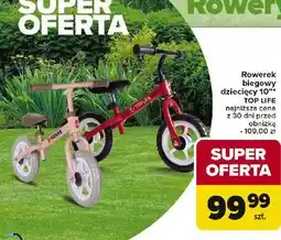 Carrefour Rowerek biegowy Top Life oferta