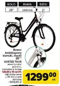 Carrefour Rower trekkingowy gemini 28'' damski Goetze oferta
