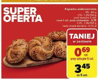 Carrefour Kajzerka wieloziarnista oferta