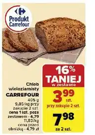 Carrefour Chleb wieloziarnisty Carrefour oferta