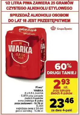 Carrefour Piwo Warka oferta