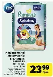 Carrefour Pieluchy do pływania 4-5 Pampers Splashers oferta