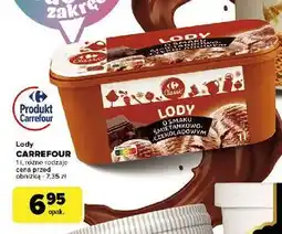 Carrefour Lody śmietankowo-czekoladowe Carrefour oferta