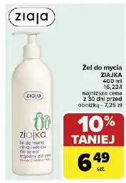 Carrefour Żel do mycia ciała i włosów dla dzieci hypoalergiczny Ziaja Ziajka oferta