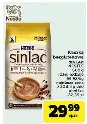 Carrefour Kaszka zbożowa bezglutenowa Nestle Sinlac oferta
