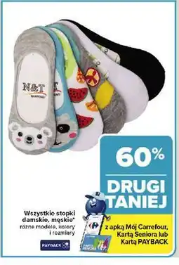 Carrefour Stopki męskie oferta