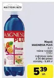 Carrefour Napój focus Magnesia Plus oferta
