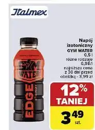 Carrefour Napój izotoniczny banana & strawberry Gym Water Edge oferta