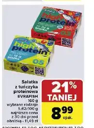 Carrefour Sałatka proteinowa z tuńczykiem w stylu bałkańskim Evrafish oferta