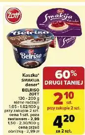 Carrefour Kaszka z sosem wiśni Zott Smakija oferta