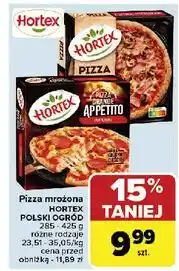 Carrefour Pizza z szynką i pieczarkami Hortex oferta
