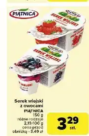 Carrefour Serek wiejski z jagodami Piątnica Wiejski oferta