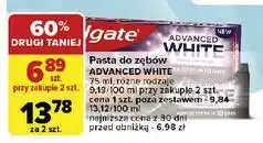 Carrefour Pasta do zębów charcoal Colgate Advanced White oferta